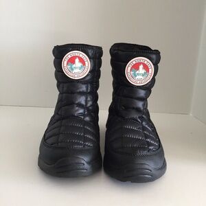 The North Face Women Thermoball Winter Ankle Boots Booties 2017 Quilted 6 EUC